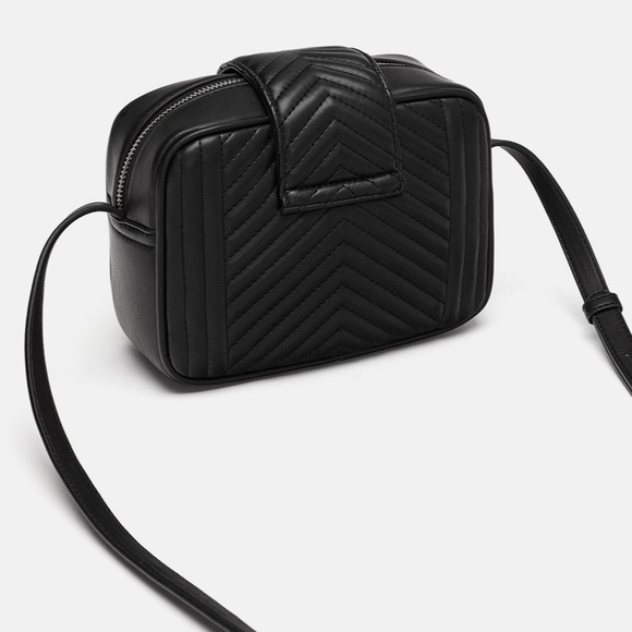 Zara Bags Nwt Zara Quilted Zippered Crossbody Bag Poshmark